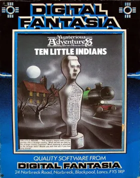 Mysterious Adventure 10 - Ten Little Indians (19xx)(Digital Fantasia)[INDIANS] box cover front